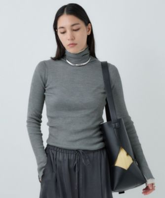 Chaos(カオス)の18Gシルクリブタートルネックニット通販 | 集英社HAPPY