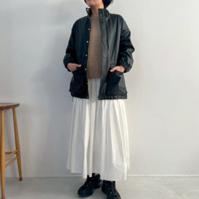 Curensology(カレンソロジー)のヴィンテージフェイクレザーコート通販