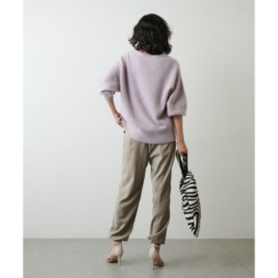 Whim Gazette(ウィム ガゼット)のファーニット2WAYカーディガン通販