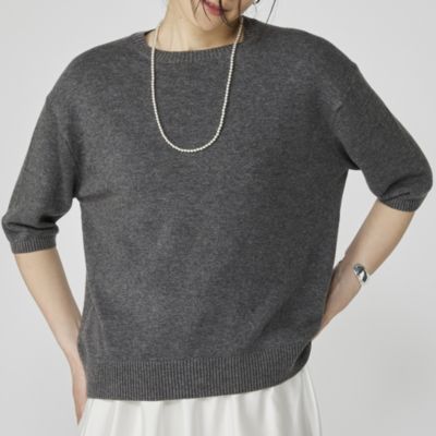 MADISONBLUE(マディソンブルー)のヴィンテージ風クルーネックニット