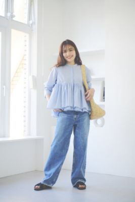 Curensology(カレンソロジー)の【LEE別注】【洗える】ストライプ