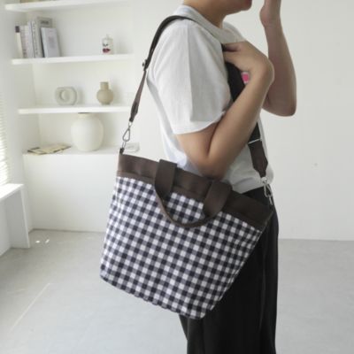 LEE別注】レスポートサック「バケットトート」にギンガムチェック登場