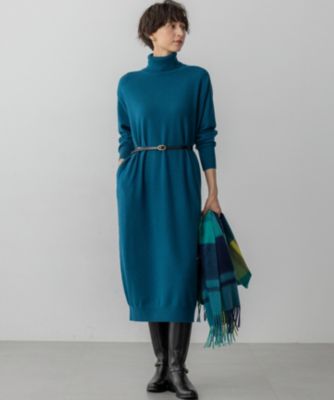 23区(ニジュウサンク)の【洗える】カシミヤブレンド タートルネック