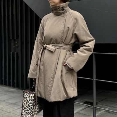 M7days(エムセブンデイズ)の中綿入りトレンチショートコート通販
