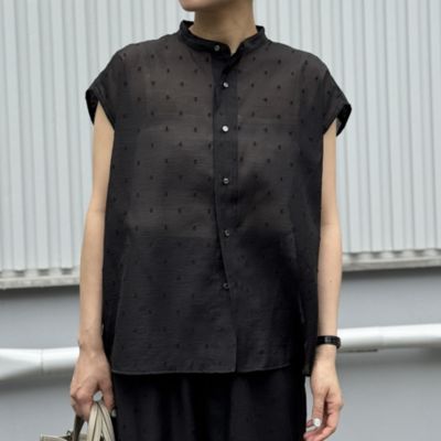 TICCA(ティッカ)のドットエンブロイダリーフレンチシャツ通販 | 集英社