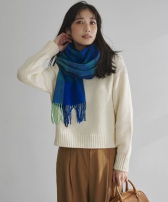 23区(ニジュウサンク)のカシミヤ チェック マフラー通販 | 集英社HAPPY
