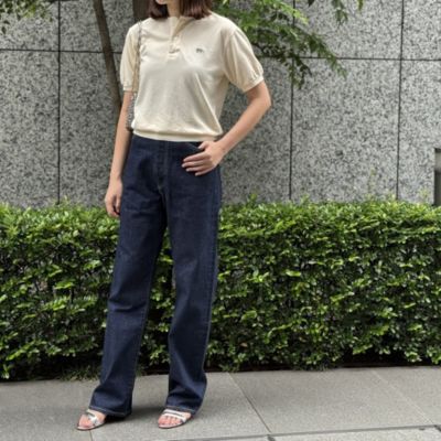 Scye×eclat(サイ×エクラ)の【宮崎桃代さん別注】ヘンリーネック