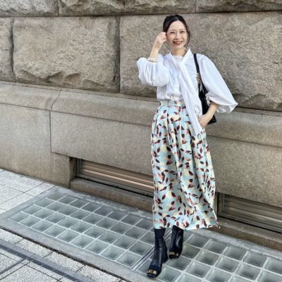 M7days(エムセブンデイズ)のフラワープリントスカート通販 | 集英社