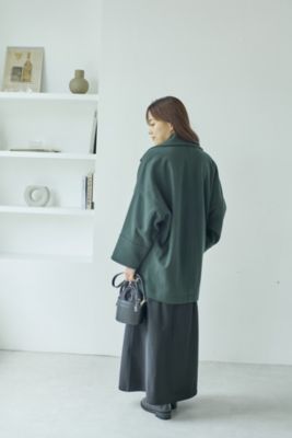 Curensology(カレンソロジー)のメルトンコクーンピーコート通販