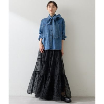 Whim Gazette(ウィム ガゼット)のデニムボウタイシャツ通販 | 集英社