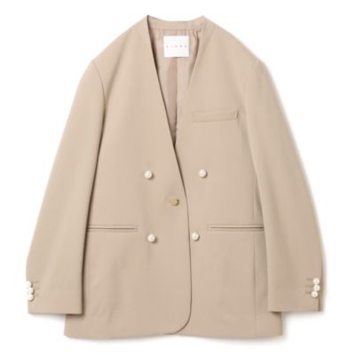 CINOH(チノ)の【HPS別注】 パールボタン ノーカラージャケット通販