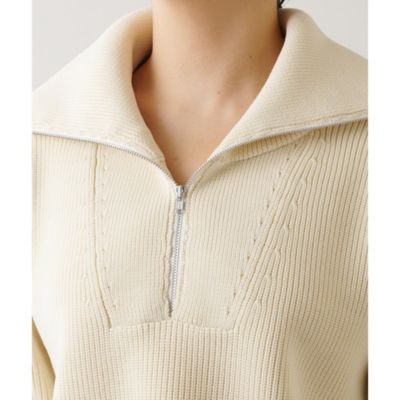 Whim Gazette(ウィム ガゼット)の【THE PAUSE】ビッグカラーハーフ