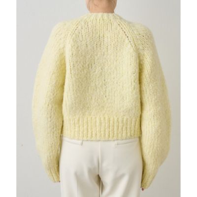 Whim Gazette(ウィム ガゼット)のハンドニットカーディガン通販