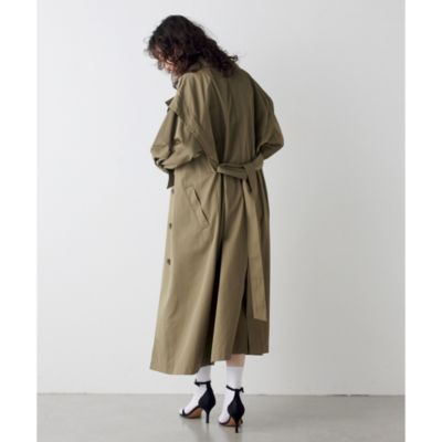 Whim Gazette(ウィム ガゼット)の【THE PAUSE】2WAYトレンチコート通販