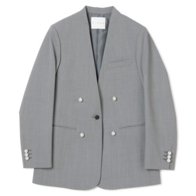 CINOH(チノ)の【HPS別注】 パールボタン ノーカラージャケット通販