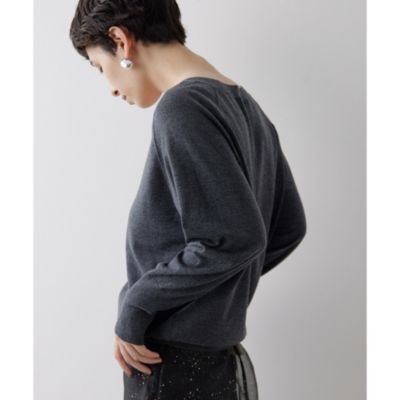 Whim Gazette(ウィム ガゼット)のウールハイゲージⅤネックプル