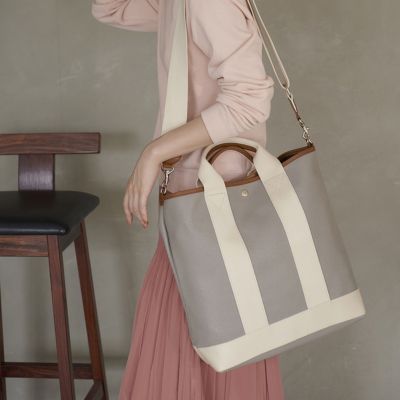 TOPKAPI(トプカピ)のスコッチグレイン ネオレザー 縦型 A4 トート