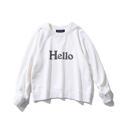 MADISONBLUE(マディソンブルー)のHELLO SWEAT L／S URAKE DYED通販