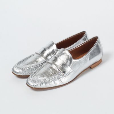 FABIO RUSCONI(ファビオ ルスコーニ)のシルバーローファー通販