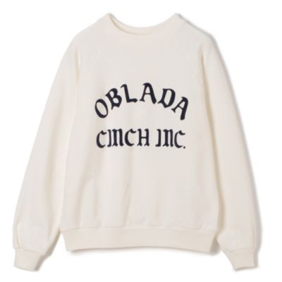 Oblada(オブラダ)のOBLADA CINCH LOGO SWEAT通販 | 集英社HAPPY PLUS STORE