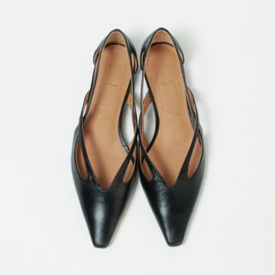 HENRI EN VARGO(ヘンリ エン ヴァーゴ)のHANNA ローヒールパンプス通販