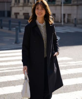 23区(ニジュウサンク)のエアータンブラー TCギャバジン ロング