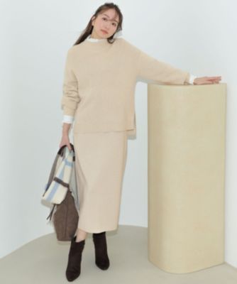 ANY SIS(エニィスィス)のCICA加工 ニット タイト スカート通販