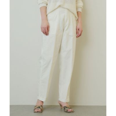 Whim Gazette(ウィム ガゼット)のバックサテン製品染めベイカーパンツ