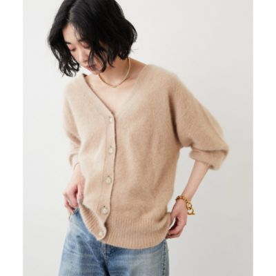 Whim Gazette(ウィム ガゼット)のファーニット2WAYカーディガン通販