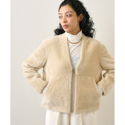 Whim Gazette(ウィム ガゼット)の【SPRUNG FRERES】ショートムートン