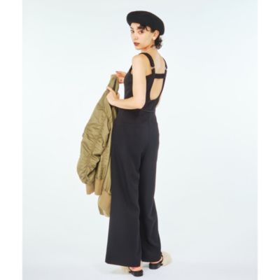 Whim Gazette(ウィム ガゼット)の【THE PAUSE】ツイードサロペット通販