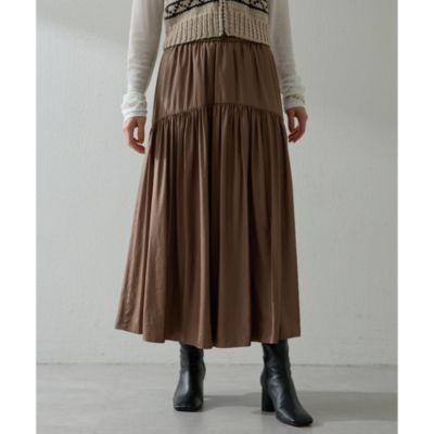 Whim Gazette(ウィム ガゼット)のヴィンテージタフタスカート通販