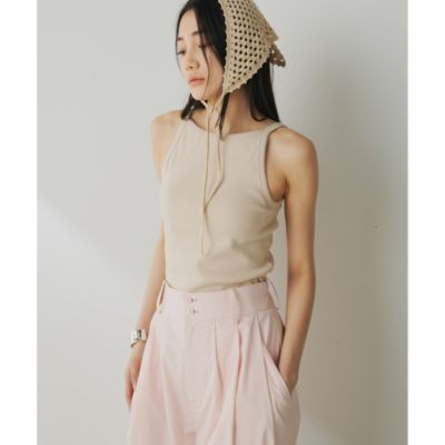 Whim Gazette(ウィム ガゼット)のカップツキベアテレコキャミ通販