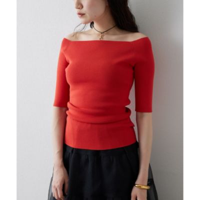 Whim Gazette(ウィム ガゼット)の【THE PAUSE】オフショルハーフ