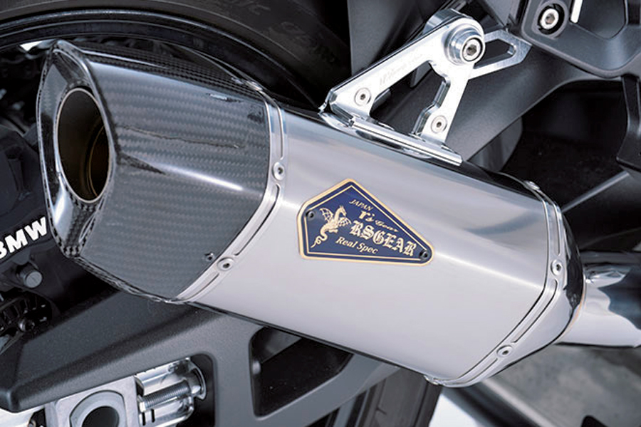 アールズ・ギアから新型『リアルスペック チタンスリップオンマフラー