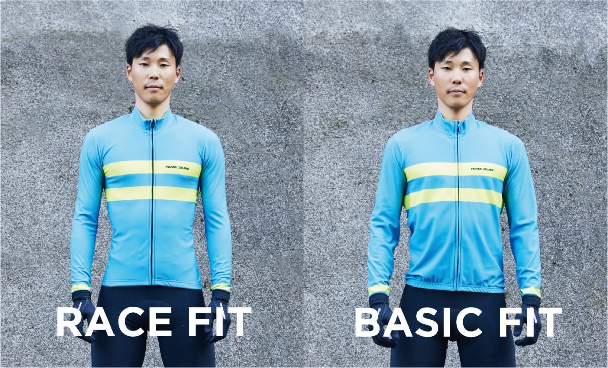 2つのフィット感から選べる「イグナイト ウィンター レース ジャージ