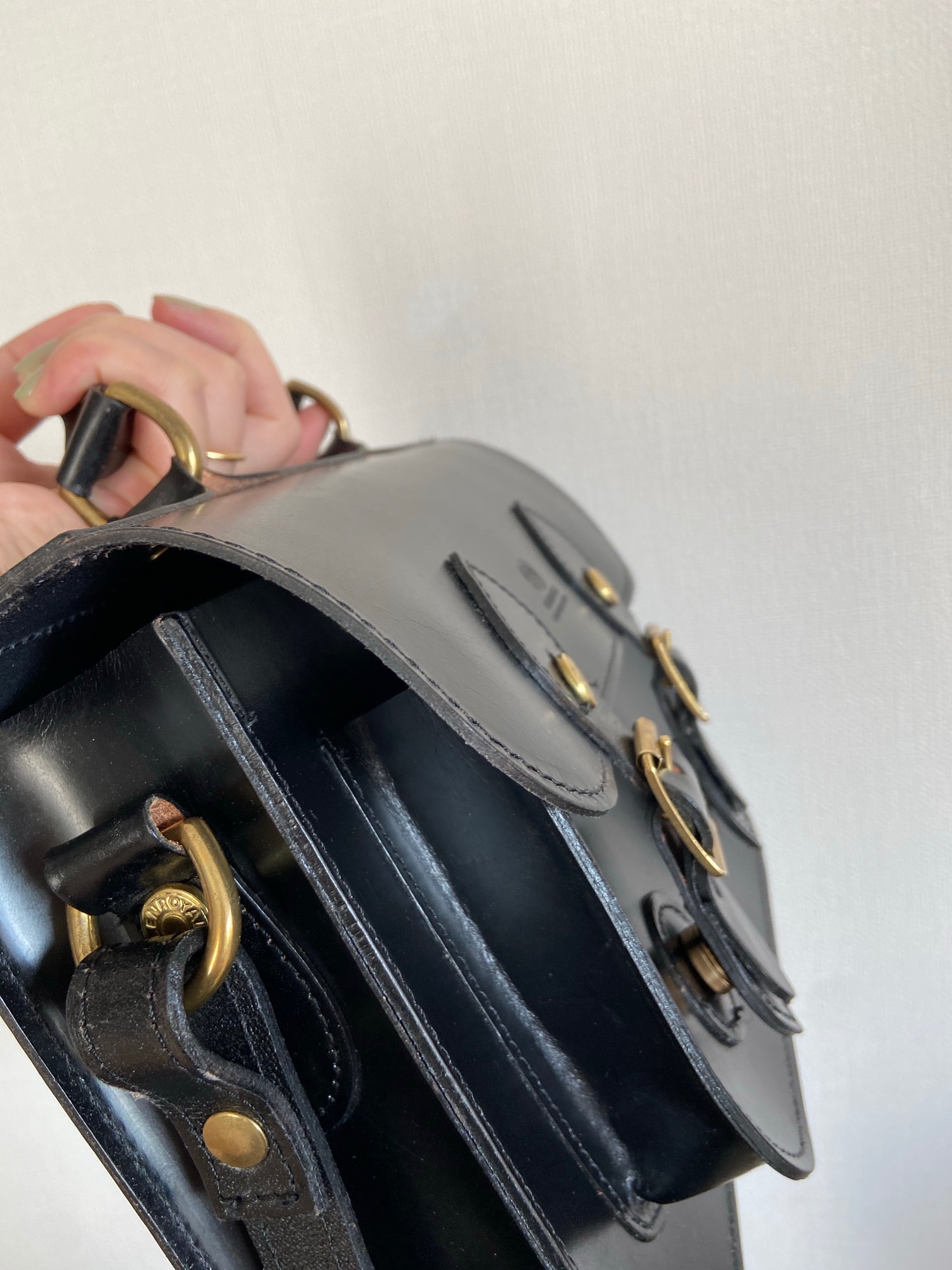 イギリスの学生気分？-サッチェルバッグ-【FUDGENA：Tsubakiの私的英国