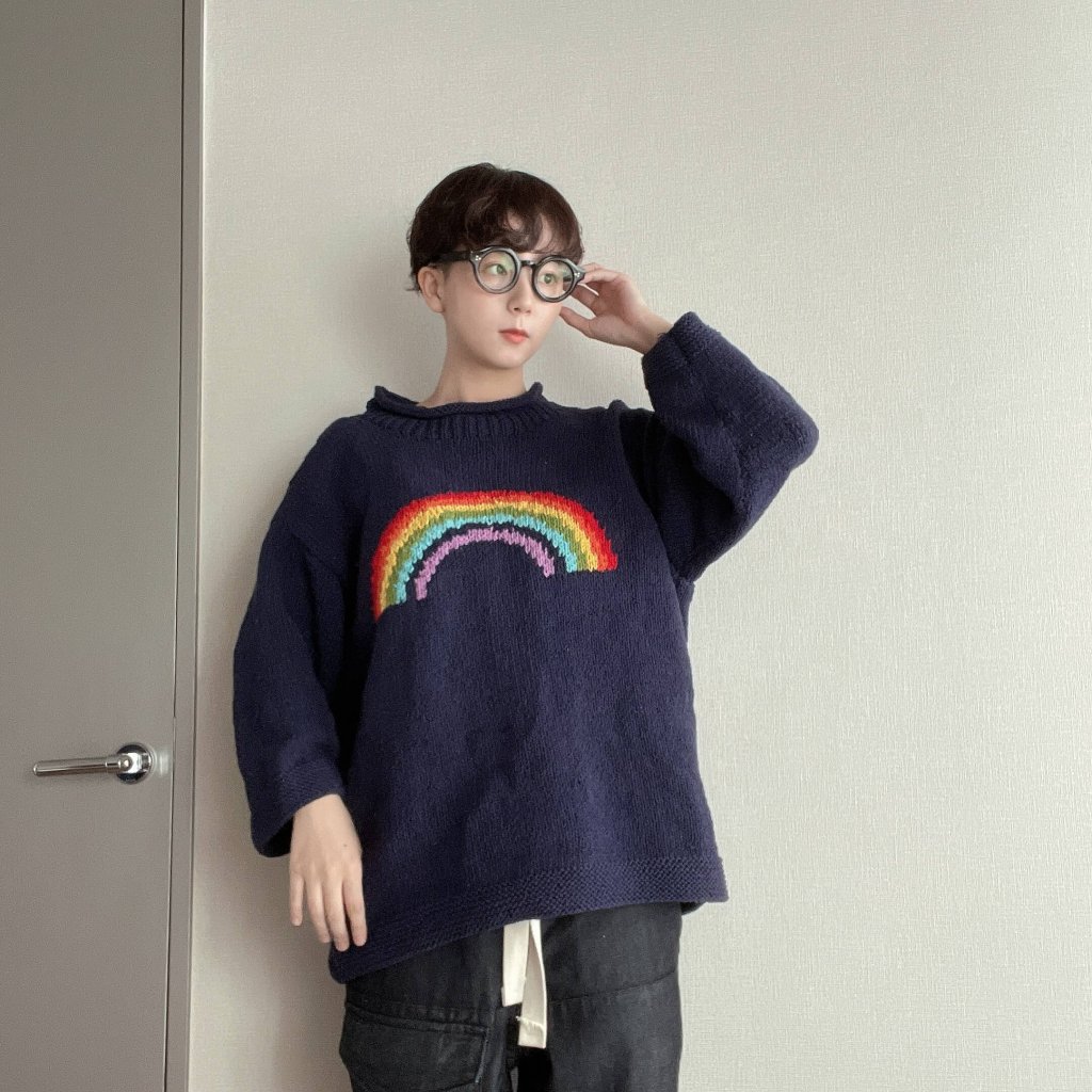 1枚で主役級！可愛すぎるMacMahon Knitting millsのニット。【FUDGENA