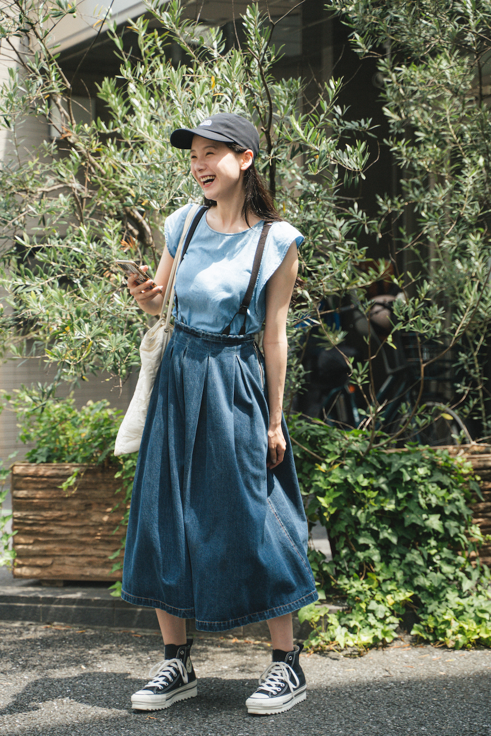 愛用デニムSNAP】トレンドのデニムスカートは《TSURU by MARIKO OIKAWA