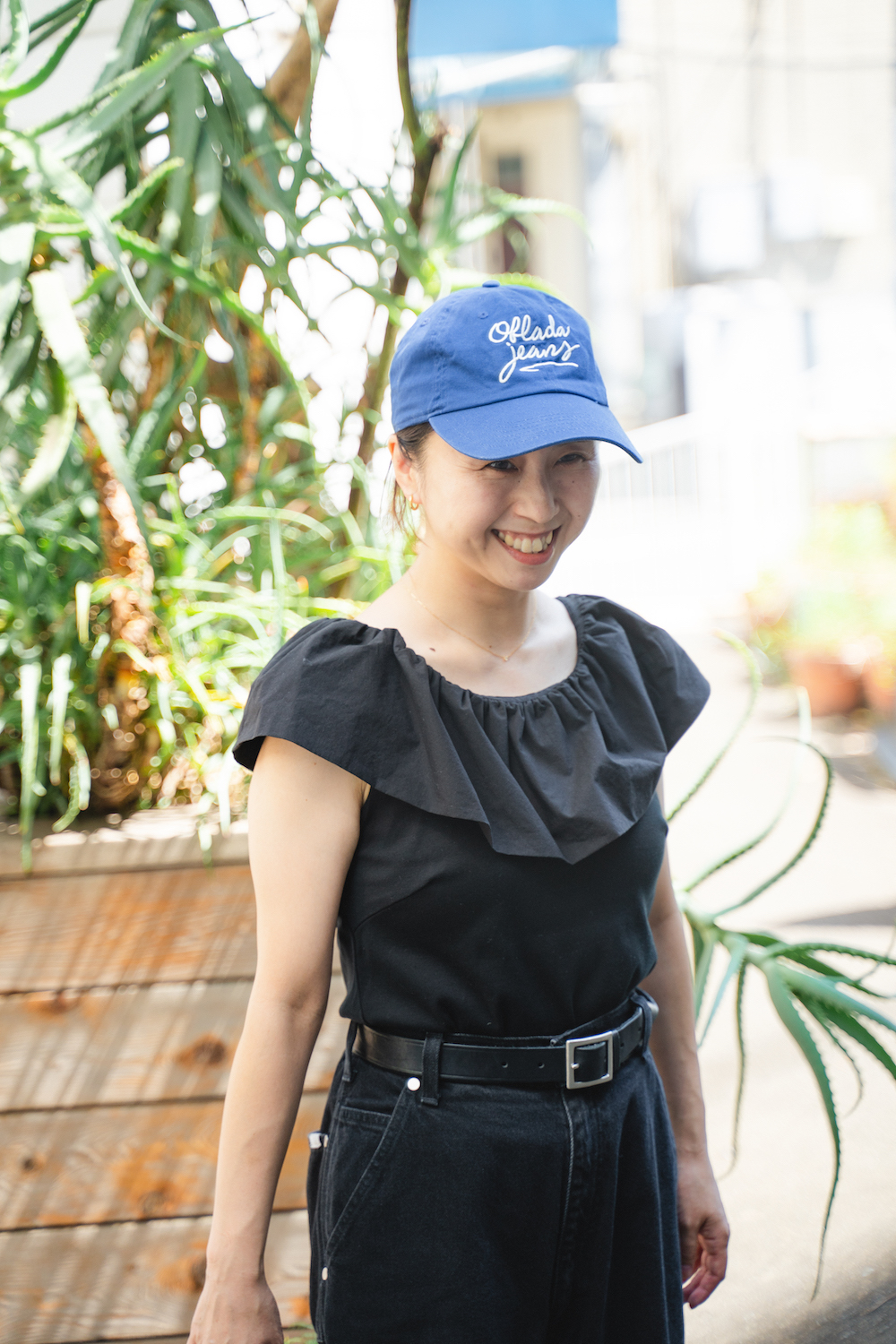 愛用デニムSNAP】152cmが選んだ《Oblada》のスケータージーンズ。丸み