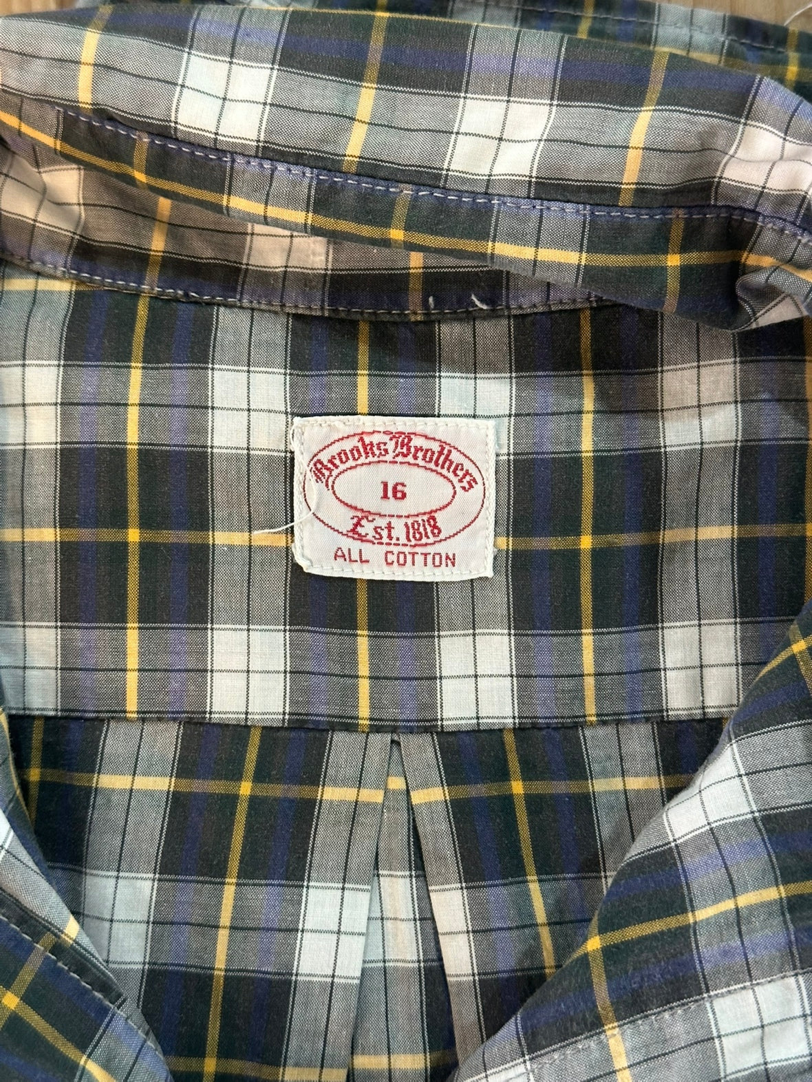 90's BROOKS BROTHERS 「Est.1818」ボタンダウンシャツ – FUJI STORE