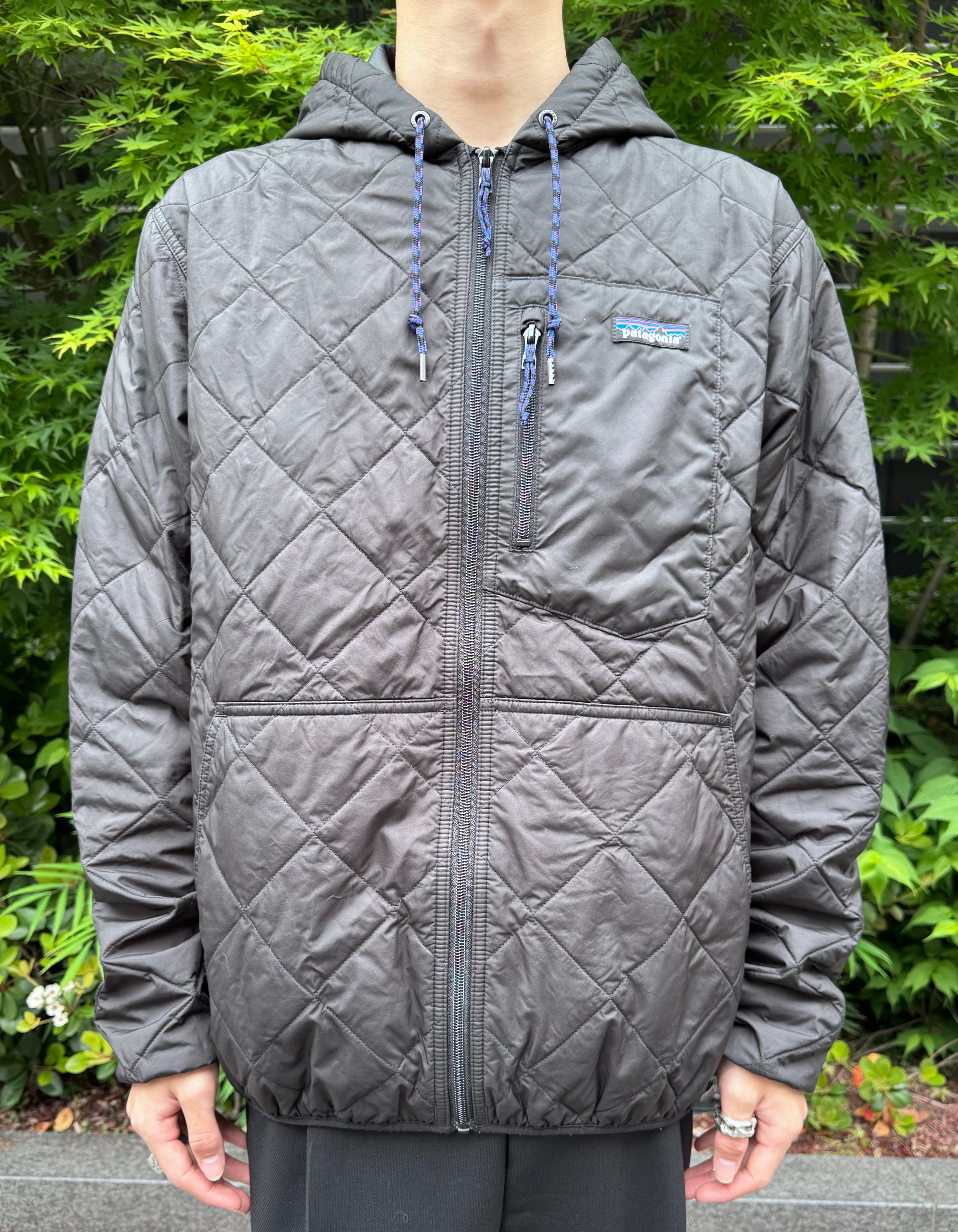 00's PATAGONIA ｢DIAMOND QUILTED BOMBER HOODY｣キルティング