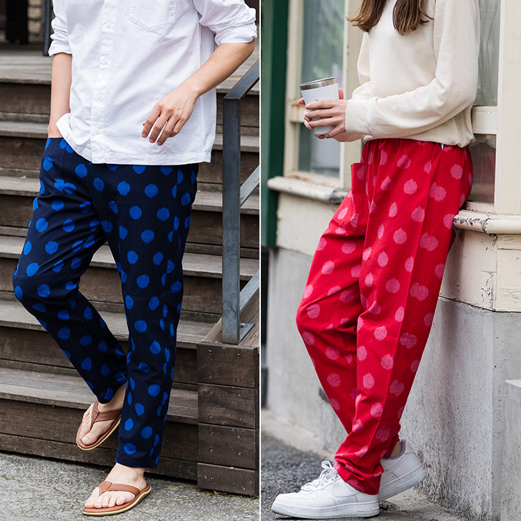 うなぎの寝床】MONPE 柄 | 藤巻百貨店