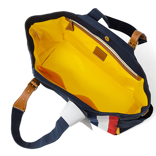 DOUBLELOOP】JOURNEY resort tote “LARGE”「フランス×ネイビー