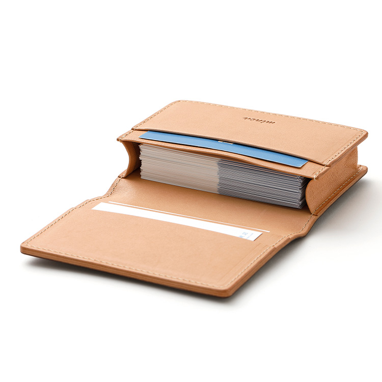 minca】栃木レザー 名刺入れ | 藤巻百貨店