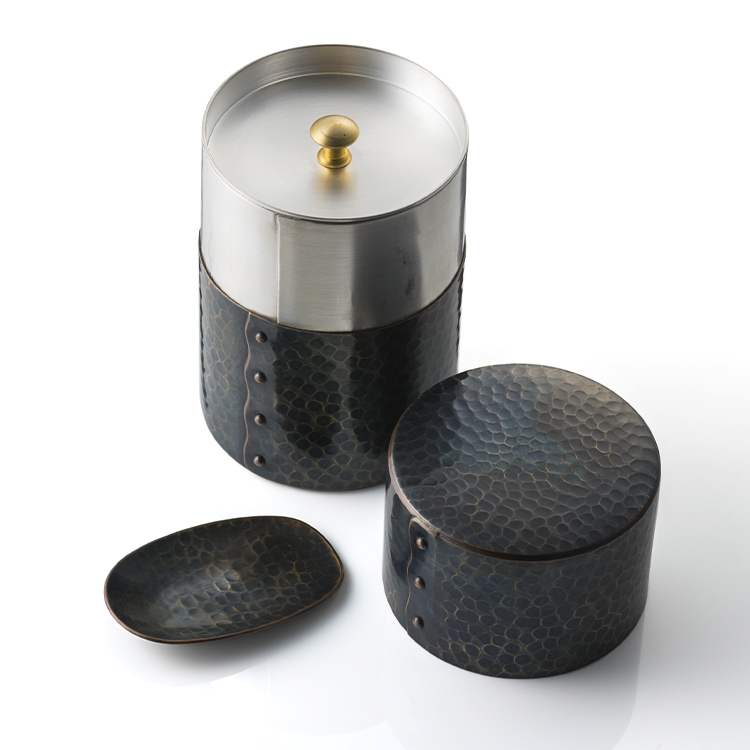 島倉堂】茶筒と茶箕 | 藤巻百貨店