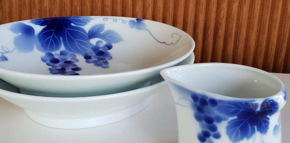 ブルーワイナリー 麺丼 | 有田焼 深川製磁｜公式オンラインストア