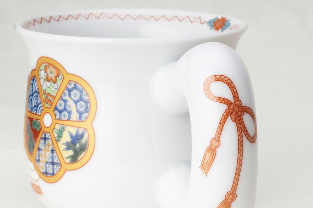 黄金蛇吉祥紋 モーニングカップ | 有田焼 深川製磁｜公式オンラインストア