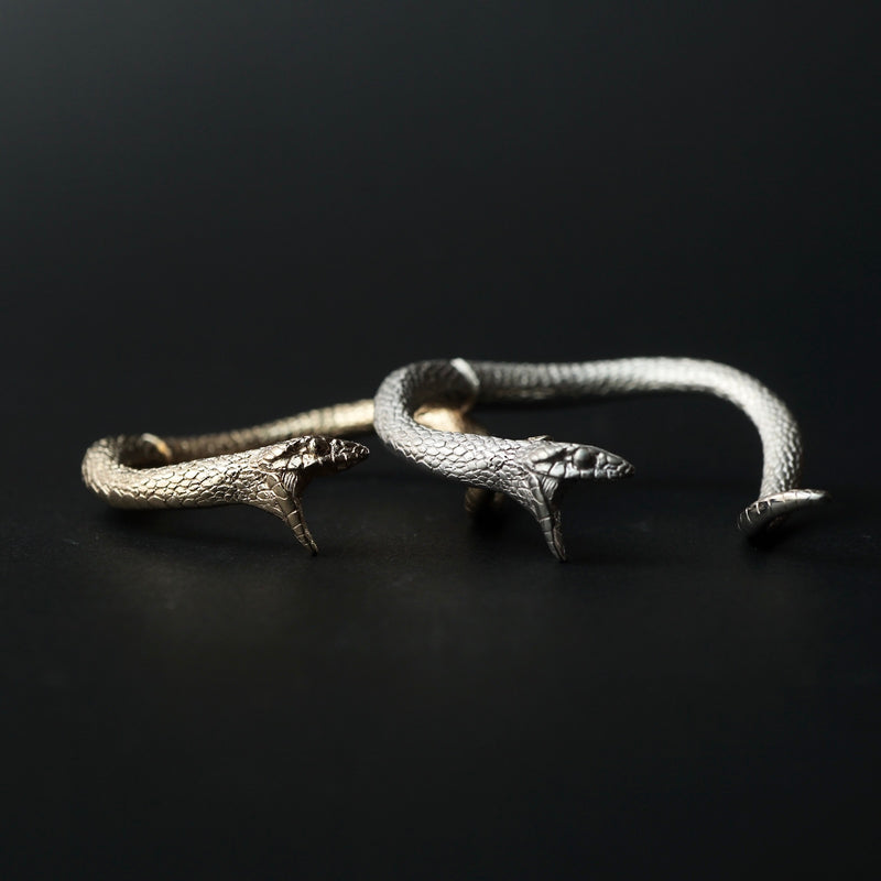 ELCAMI / Japanese rat snake Earring L (EPS-116S/G) – Fuligo