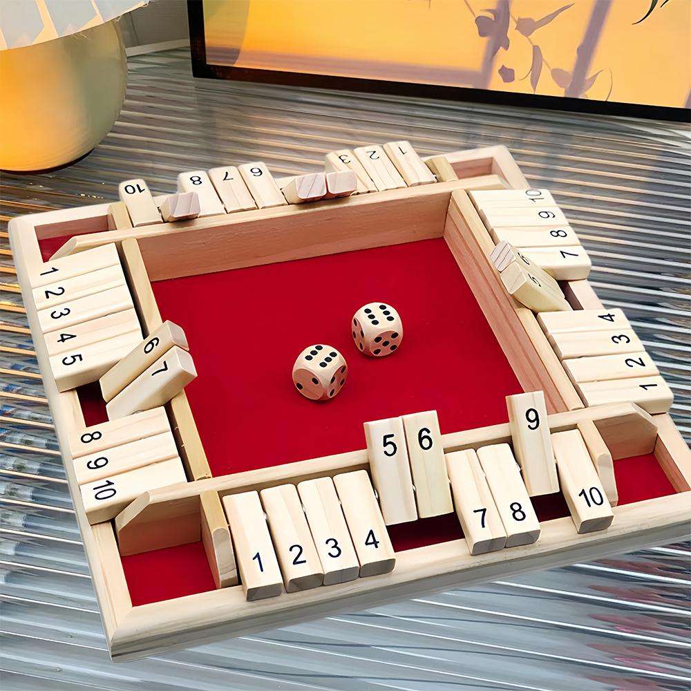 知育玩具 四面木製数字サイコロゲーム 数字|知育玩具専門通販